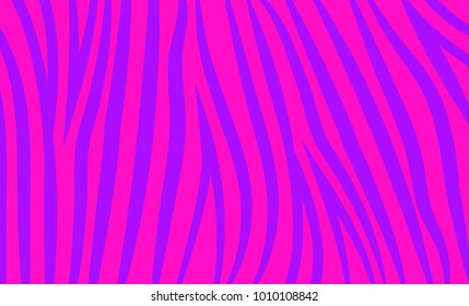 Abstract Zebra Texture, Vector Illustration
