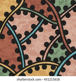Abstract zentangle colored hand drawn doodle pattern. Design element for background, wrapping paper, paper packaging and other. Vector illustration.