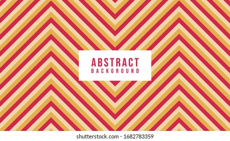 Abstract zig-zag background with 3 color combiation and text  in center for banner cover or flyer