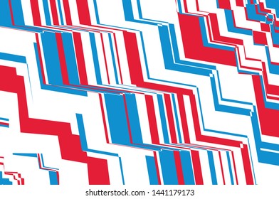 Abstract zig-zag background. Vector illustration