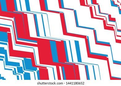 Abstract zig-zag background. Vector illustration