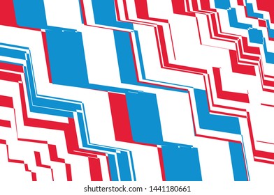 Abstract zig-zag background. Vector illustration