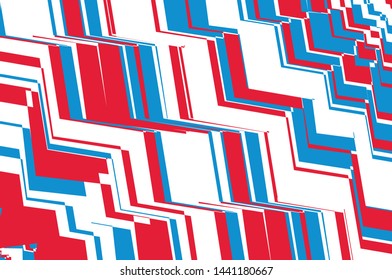 Abstract zig-zag background. Vector illustration