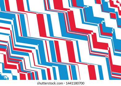 Abstract zig-zag background. Vector illustration