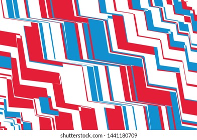 Abstract zig-zag background. Vector illustration