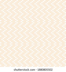 Abstract ZigZag Block Seamless Texture in Set Sail Champagne Color Tone Background.