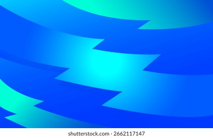 Abstractas zigzag fondo azul. Vector Eps10