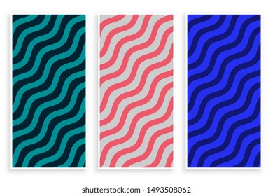 abstract zigzag diagonal wave pattern background