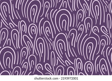 Abstract ZigZag Doodle Seamless Background Texture, Vector Illustration