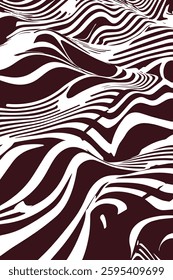 Abstract zig-zag line wave background resembling mountain peaks, with fluid, dynamic curves creating a sense of motion and depth. A modern, artistic design inspired by nature's rugged beauty.