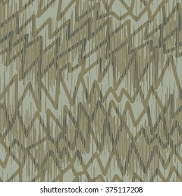 Abstract zigzag lines pattern seamless vector background tile