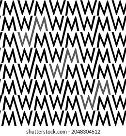 Abstract zigzag ornament. Seamless pattern with vector illustration with geometrical theme