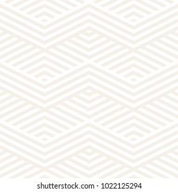 Abstract ZigZag Parallel Stripes. Stylish Ethnic Ornament. Vector Seamless Pattern. Repeating Subtle Background