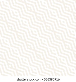 Abstract ZigZag Parallel Stripes. Stylish Ethnic Ornament. Vector Seamless Pattern. Repeating Subtle Background