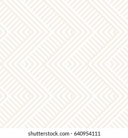 Abstract ZigZag Parallel Stripes. Stylish Ethnic Ornament. Vector Seamless Pattern. Repeating Subtle Background