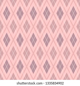 abstract zigzag and rhombus pattern background.geometric pink and white.pastel pattern background