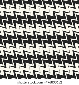 Abstract zigzag stokes subtle striped motif. Seamless pattern.