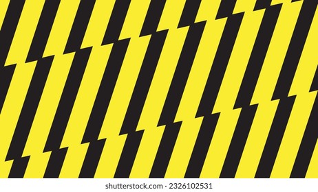 Resumen zig-zag fondo vectorial geométrico amarillo