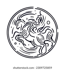 Abstract Zodiac Artwork: Revealing the Unique Essence of Each Zodiac Sign