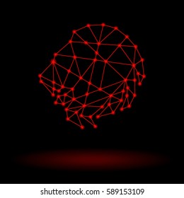Abstract Zodiac Leo