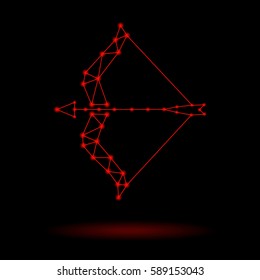 Abstract Zodiac Sagittarius