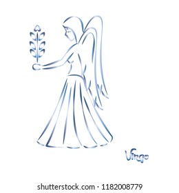 Abstract zodiac symbol