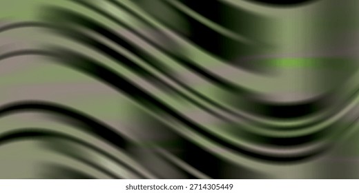 Abstract zoom with curved lines and waves