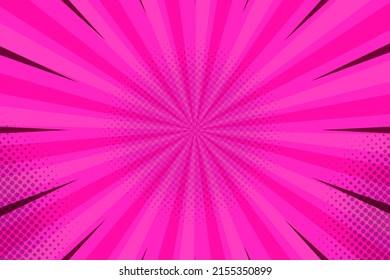 abstract zoom pop art comic background