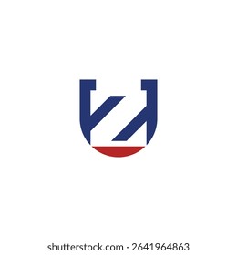 Abstract ZU ZU Icon Design with a Sleek Appearance