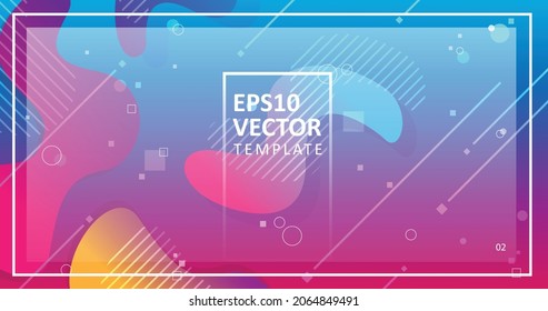 Abstract_Vektor_Liquid_Flat design_Dynamic Colour_Backgrounds EPS10 No.2