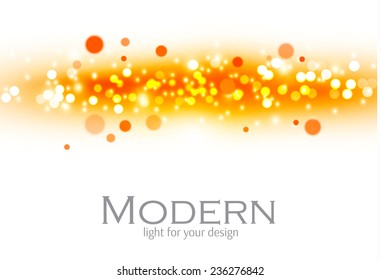 Abstractcolorful bokeh background. Vector illustration 