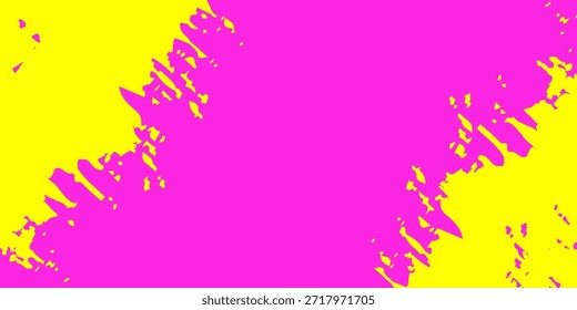 Abstrato Cor-de-rosa escuro e amarelo Fundo Vetor brilhante