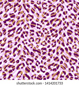 Abstracted animal skin print. Zebra and leopard overlaid seamless pattern.