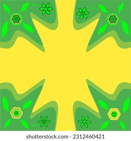 abstract,illustration of plant shape pattern
