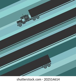 Abstraction art background for the cargo