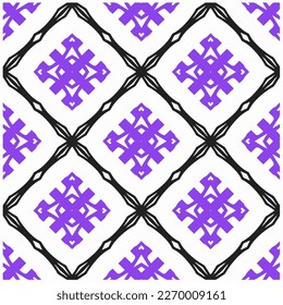 Arte de abstracción. Fondo vectorial sin costura con patrón repetido. Estilo oriental damasco de azulejos florales diseño moderno de tela lux de swatch mujeres vestido, camiseta masculina por todo el bloque de impresión.