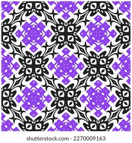 Arte de abstracción. Fondo vectorial sin costura con patrón repetido. Estilo oriental damasco de azulejos florales diseño moderno de tela lux de swatch mujeres vestido, camiseta masculina por todo el bloque de impresión.