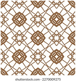 Abstraction art. Seamless vector background with repeat pattern.Oriental style damask floral tile modern lux fabric design textile swatch ladies dress, man shirt all over print block.