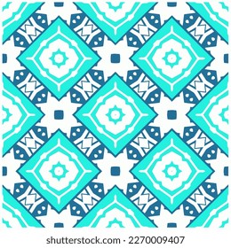 Arte de abstracción. Fondo vectorial sin costura con patrón repetido. Estilo oriental damasco de azulejos florales diseño moderno de tela lux de swatch mujeres vestido, camiseta masculina por todo el bloque de impresión.