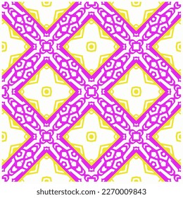 Abstraction art. Seamless vector background with repeat pattern.Oriental style damask floral tile modern lux fabric design textile swatch ladies dress, man shirt all over print block.