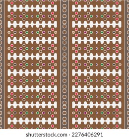 Abstraction in art. Seamless vector background with repeat pattern.Oriental style damask floral tile modern lux fabric design textile swatch ladies dress, man shirt all over print block.