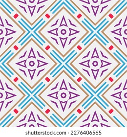 Abstraction in art. Seamless vector background with repeat pattern.Oriental style damask floral tile modern lux fabric design textile swatch ladies dress, man shirt all over print block.