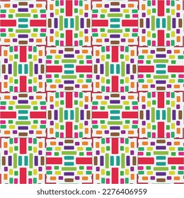 Abstraction in art. Seamless vector background with repeat pattern.Oriental style damask floral tile modern lux fabric design textile swatch ladies dress, man shirt all over print block.