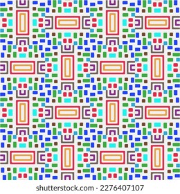 Abstraction in art. Seamless vector background with repeat pattern.Oriental style damask floral tile modern lux fabric design textile swatch ladies dress, man shirt all over print block.