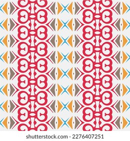 Abstraction in art. Seamless vector background with repeat pattern.Oriental style damask floral tile modern lux fabric design textile swatch ladies dress, man shirt all over print block.