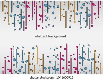 abstraction, background, creative cover, color lines 