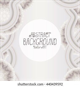 Abstraction background for design. Vector art.