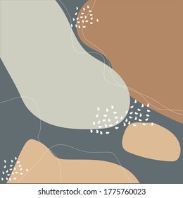 abstraction background in soft brown tones on the screen saver