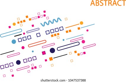 abstraction, background, splash for a site, geometry