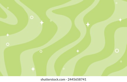Abstraction background. stylish green background with stripes. minimalism.